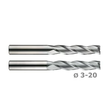 P610/660A - Keményfém ujjmaró Alcrona, 3-élű hosszú