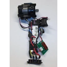 Egyenáramú motor + kapcsoló