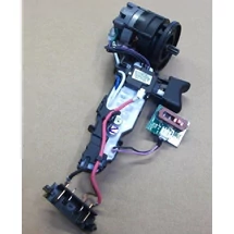 Egyenáramú motor + kapcsoló