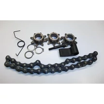 Lánchajtás vastagoló gyalugépbe