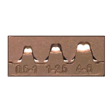 Tartalék pofák a TCU 006 saruzófogóhoz 