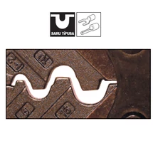 Tartalék pofák a TCU 016 saruzófogóhoz 