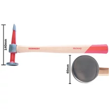 Simító kalapács egyenes vésőéllel 450g 