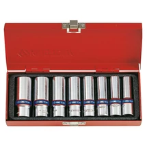 8 részes hosszú, kézi dugókulcs készlet, hatszögű 3/8'' 