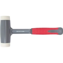 Visszaütésmentes nylon kalapács cserélhető betéttel, fejátmérő: 50 mm