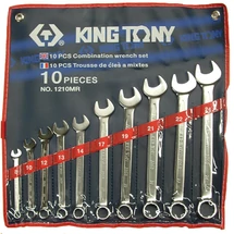 10 részes csillag-villáskulcs készlet