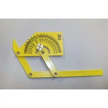 Szögmérő, műanyag 