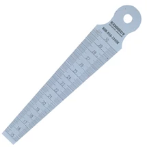 Kúpos mérővonalzó 15-30mm 