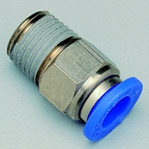 Egyenes csatlakozó - külső menettel 4 mm x M5