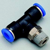 T csatlakozó 6 mm x 1/4"