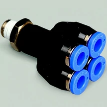 Négyes csatlakozó 4 mm x 1/4"