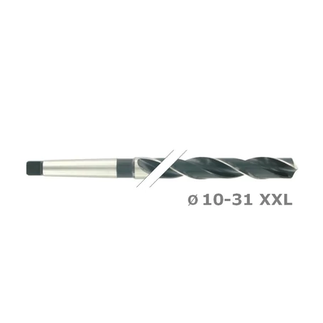 T205 - Kúpos szárú extra hosszú csigafúró HSS