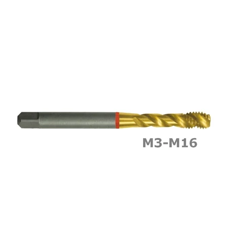 ST5 - Gépi menetfúró 35° HSSE TiN, Steel