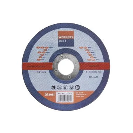 Vágókorong acélra 115x1x22,2mm,  5 db-os csomagban