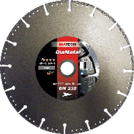 Gyémánt fémvágó korong 230mm DiaMetal 