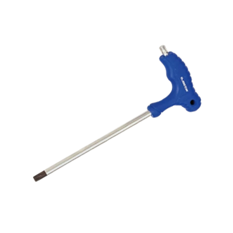 L-Torx kulcs (furatos) műanyag nyéllel  T20, pengehossz 100mm
