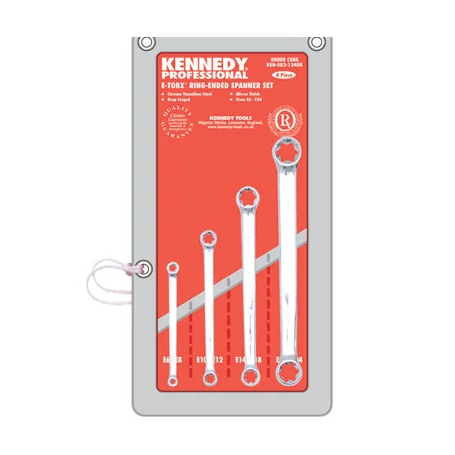 E-Torx csillagkulcs készlet 4 db-os