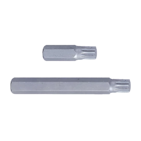 Spline bithegy M10x 80mm, hosszú, 10mm-es befogással  