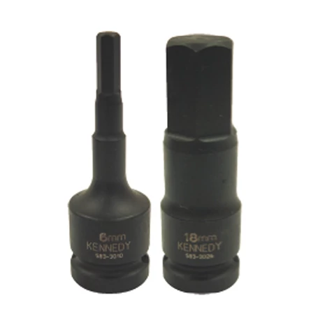 Feltűzhető hatszögű gépi behajtófej 1/2'' 8mm