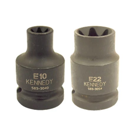 E-11 Torx gépi dugókulcs 1/2'' meghajtással