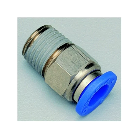 Egyenes csatlakozó - külső menettel 8 mm x 1/8"